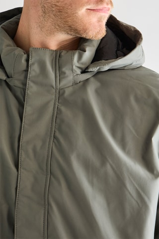 Parka con cappuccio - Verde