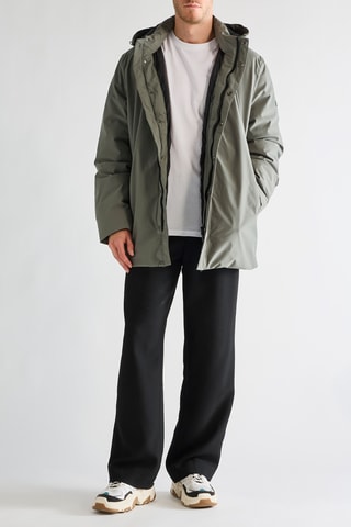 Parka con cappuccio - Verde