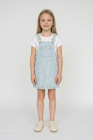 Abito salopette in jeans - Blu