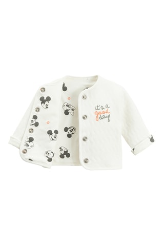 Gilet réversible Mickey Disney - Blanc