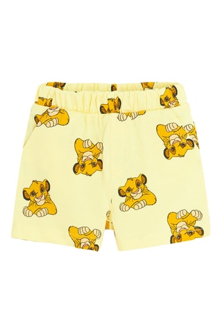 Short Simba Le Roi Lion Disney - Jaune