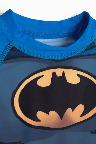 T-shirt et short de bain Batman La Ligue des Justiciers DC Comics - Turquoise