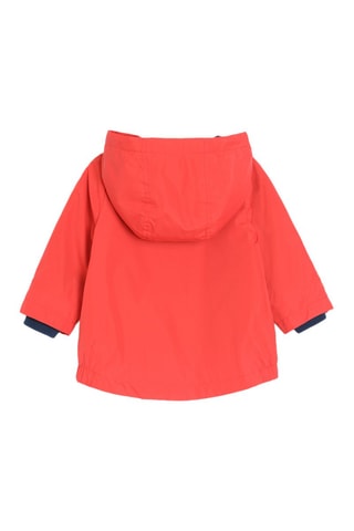 Veste à capuche - Rouge
