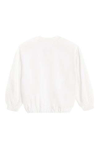 Veste en broderie anglaise - Blanc