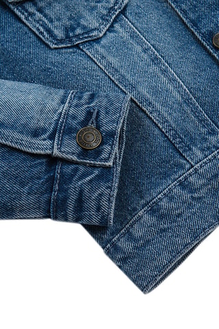 Veste en jean Bleu