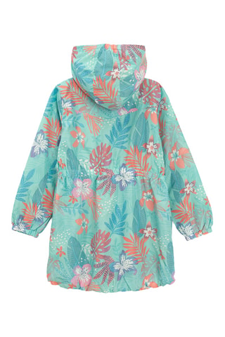 Veste à capuche - Turquoise