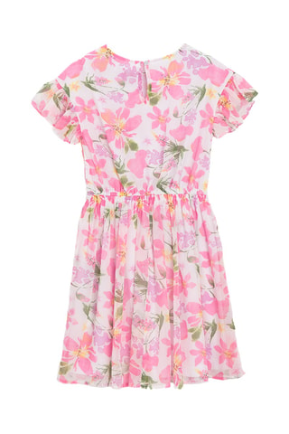 Robe - Rose et blanc