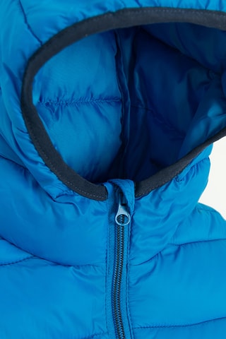 Doudoune à capuche - Bleu électrique
