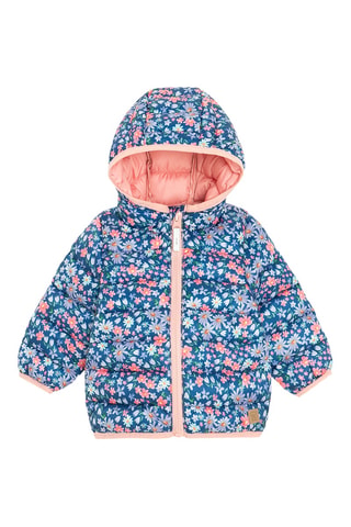 Doudoune à capuche - Bleu marine