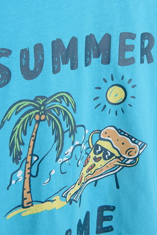 T-shirt Turquoise