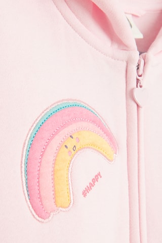 Sweat à capuche - Rose poudré