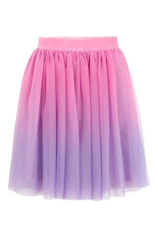 Jupe dip and dye - Violet et rose