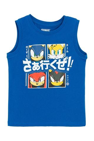 Débardeur Sonic - Bleu cobalt