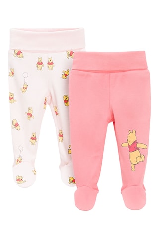 2 pantalons Winnie l'Ourson Disney - Rose
