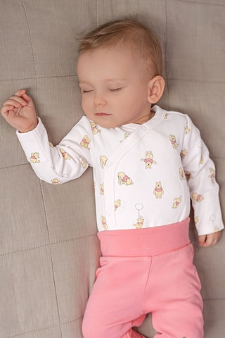 2 pantalons Winnie l'Ourson Disney - Rose