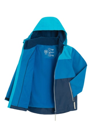 Veste à capuche - Bleu