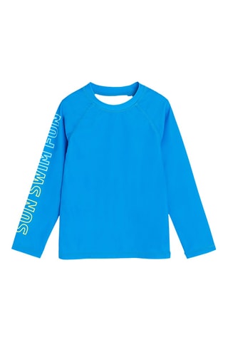 T-shirt de bain - Bleu canard