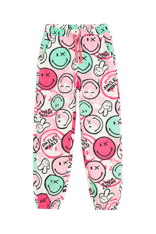 Jogging Smiley - Blanc