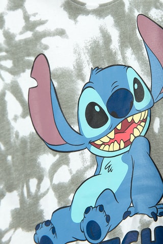 T-shirt Stitch Lilo et Stitch Disney - Blanc