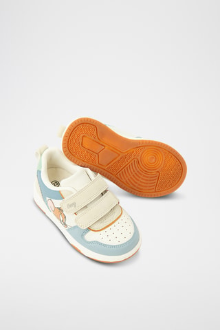 Baskets Tom et Jerry - Blanc et ciel