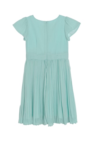 Robe plissée - Vert d’eau