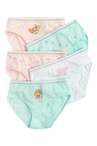 5 culottes Stella Pat’Patrouille - Rose et vert d'eau