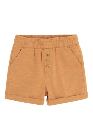 Body et short - Ecru et camel