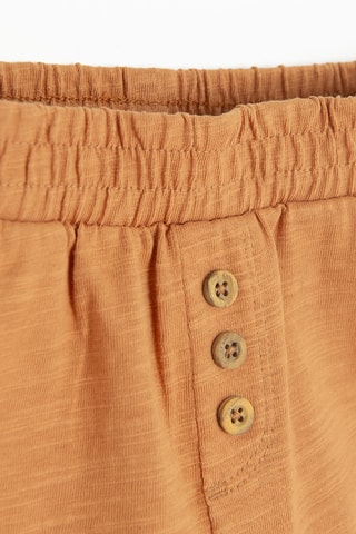 Body et short - Ecru et camel