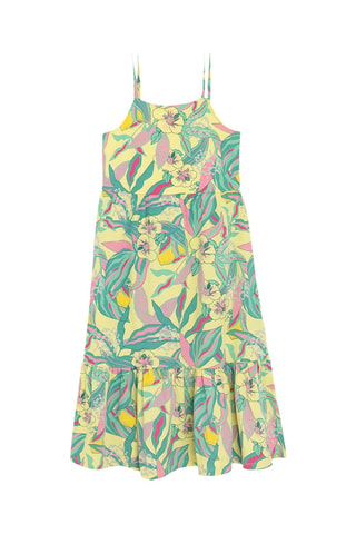 Robe - Jaune et vert