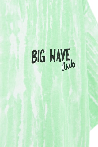 T-shirt tie and dye - Vert clair