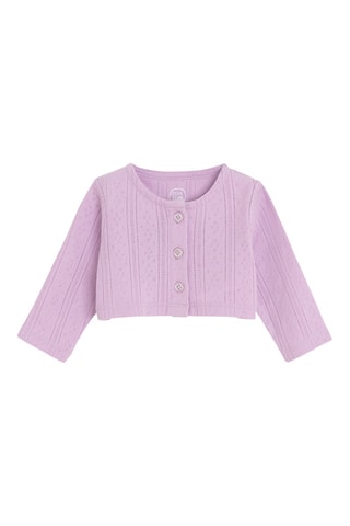Body-robe et gilet - Saumon et mauve