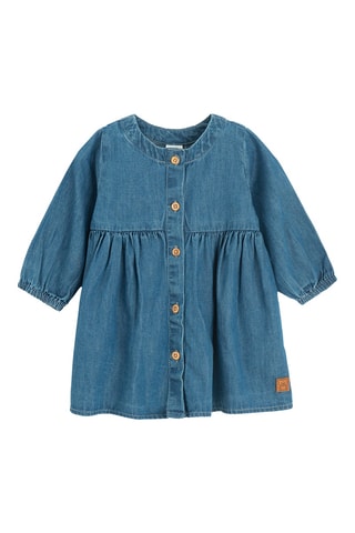 Robe en jean - Bleu foncé
