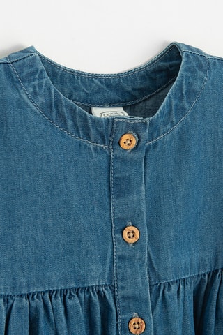 Robe en jean - Bleu foncé