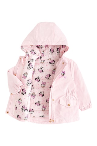 Parka à capuche 2-en-1 Daisy et Minnie Disney - Rose