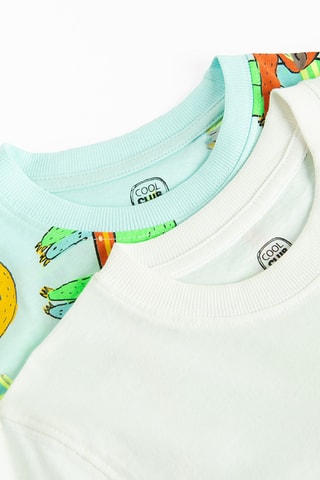 2 t-shirts - Blanc