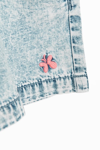 Short en jean - Bleu