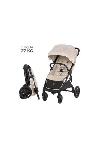 Poussette Mitz  - Dès 4 mois - Jusqu'à 27 kg - Beige