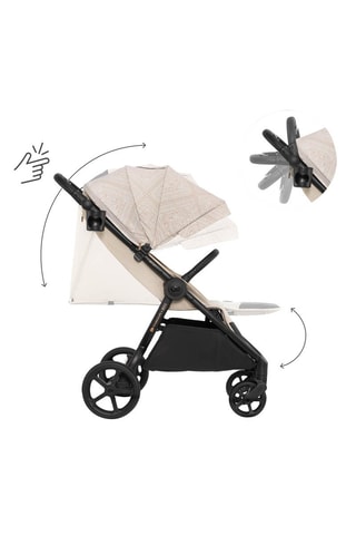 Poussette Mitz  - Dès 4 mois - Jusqu'à 27 kg - Beige