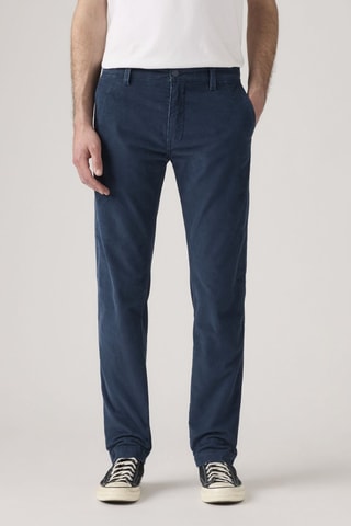 Pantaloni chino - Blu scuro