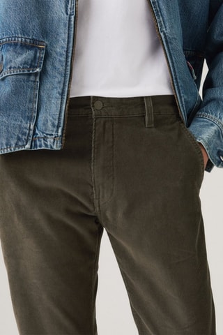 Pantaloni chino - Verde scuro