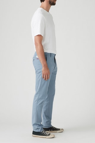 Pantaloni chino - Celeste