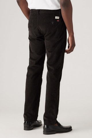 Pantaloni chino in velluto - Nero
