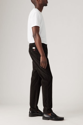 Pantaloni chino in velluto - Nero