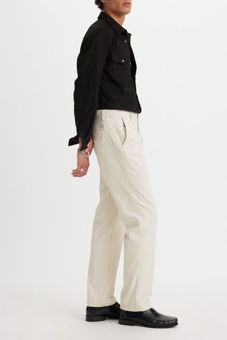 Pantaloni chino straight Authentic - Ecrù