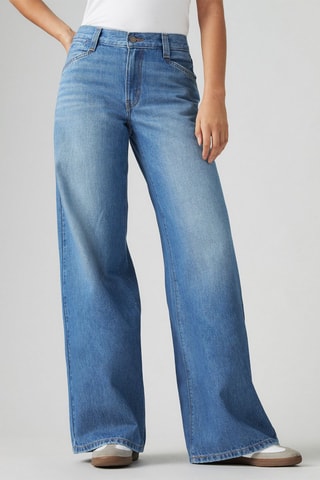 Jeans wide legs - Azzurro