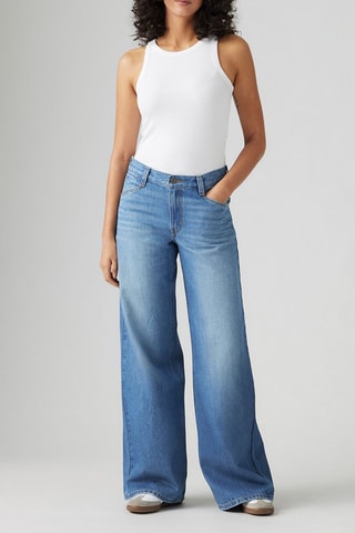 Jeans wide legs - Azzurro