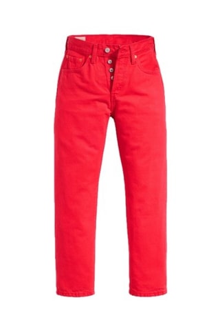 Jeans 7/8 a vita alta 501® Crop- Rosso