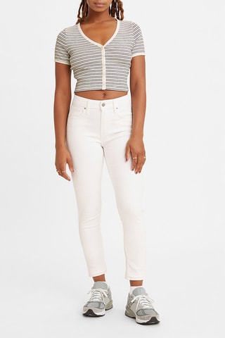 Jean 721 taille haute skinny - Blanc