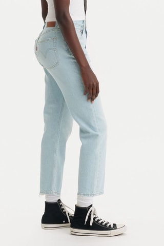 Jeans straight 7/8 501® Crop - Celeste