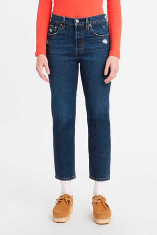 Jeans straight 501® Crop - Blu scuro